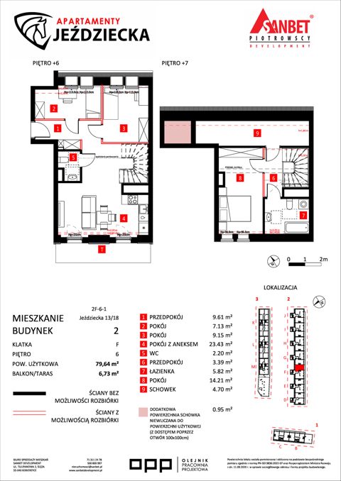 Plan 4 pok. 80m²