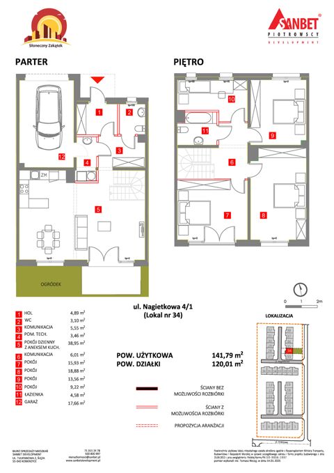 Plan 5 pok. 142m²