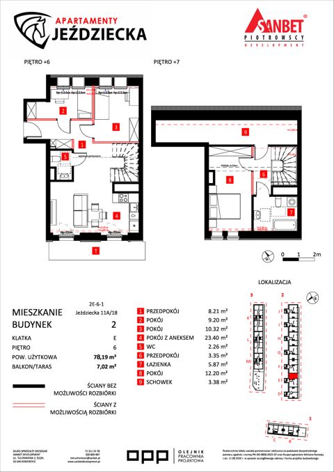 Plan 4 pok. 78m²