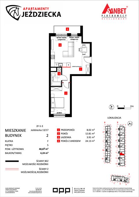 Plan 2 pok. 49m²