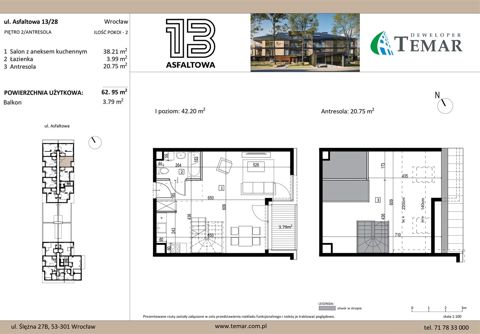 Plan 3 pok. 63m²