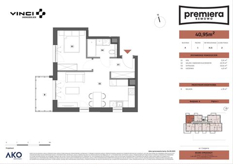 Plan 2 pok. 41m²