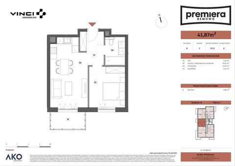 Plan 2 pok. 42m²