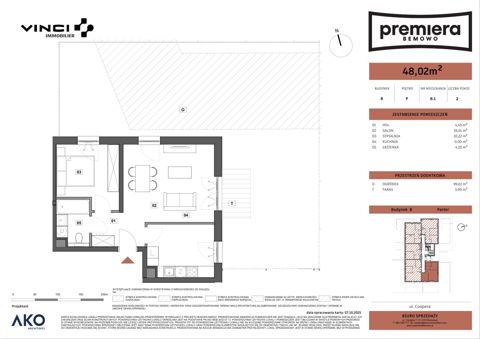 Plan 2 pok. 48m²
