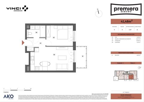 Plan 2 pok. 41m²