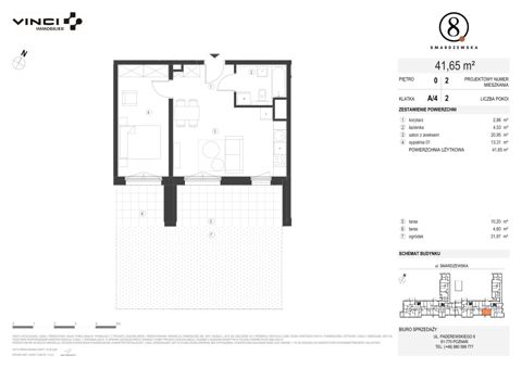 Plan 2 pok. 42m²