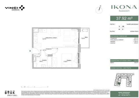 Plan 2 pok. 38m²