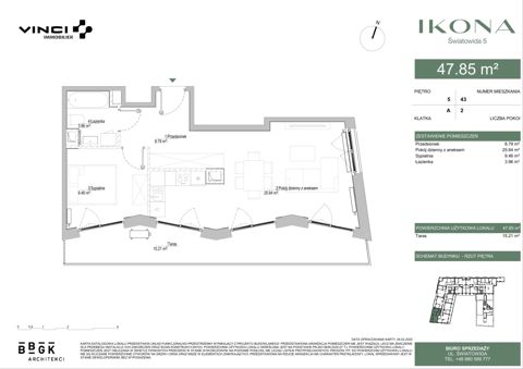 Plan 2 pok. 48m²