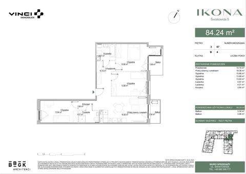 Plan 4 pok. 84m²