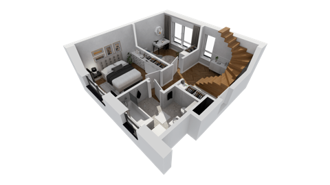 Plan 4 pok. 105m²