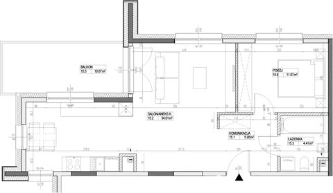 Plan 2 pok. 56m²