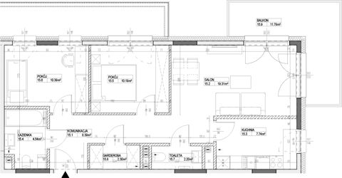 Plan 3 pok. 66m²