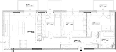 Plan 4 pok. 89m²