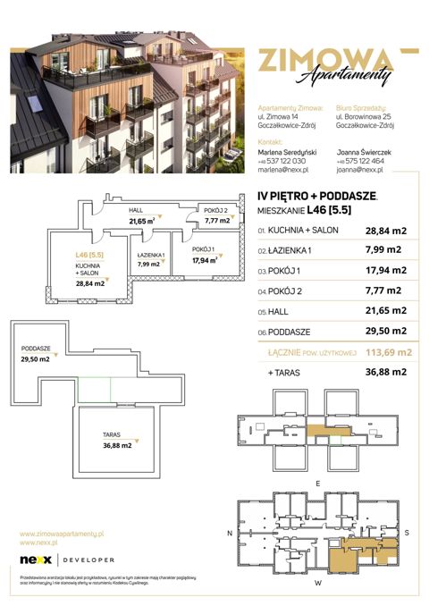 Plan 4 pok. 114m²