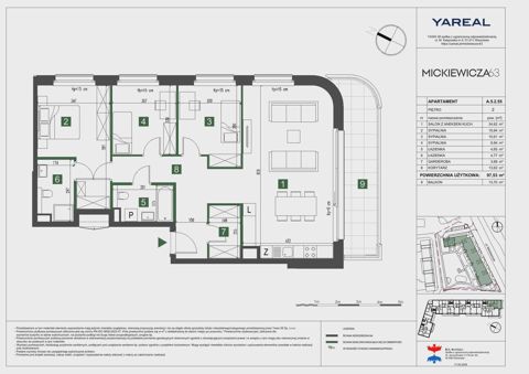 Plan 4 pok. 98m²