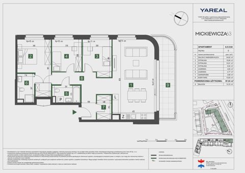 Plan 4 pok. 98m²