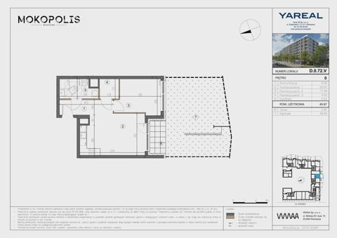 Plan 2 pok. 46m²