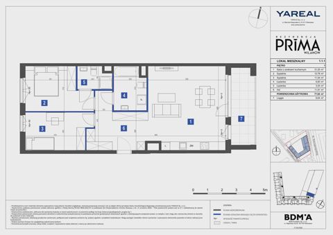 Plan 3 pok. 78m²