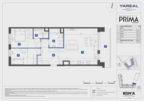 Plan 3 pok. 78m²