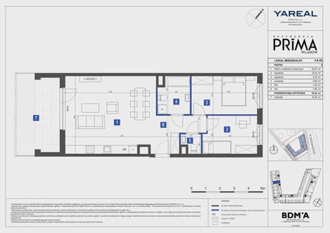 Plan 3 pok. 70m²