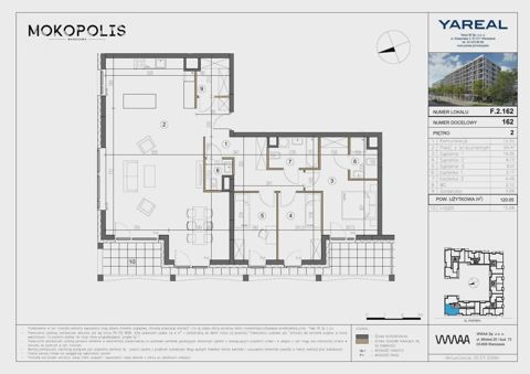 Plan 4 pok. 120m²