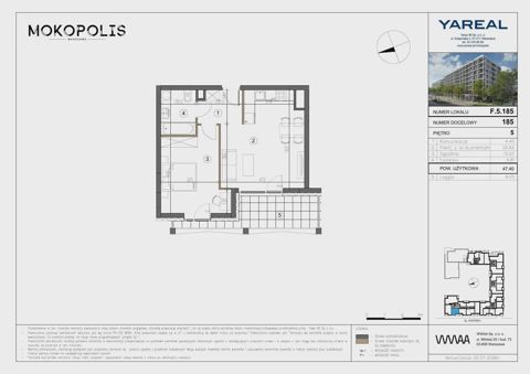 Plan 2 pok. 47m²
