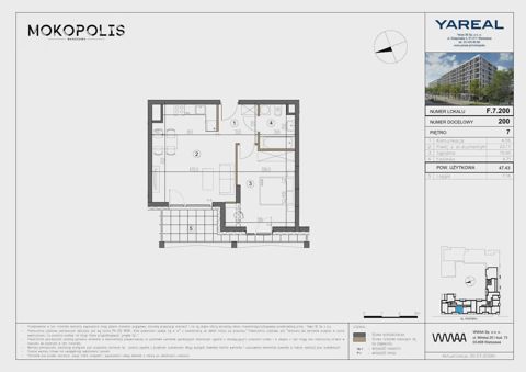 Plan 2 pok. 47m²