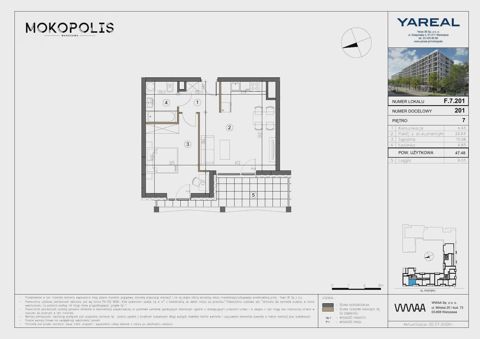 Plan 2 pok. 47m²