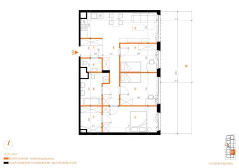 Plan 4 pok. 87m²