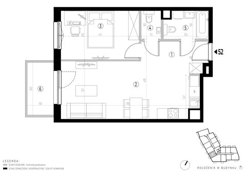 Plan 2 pok. 47m²