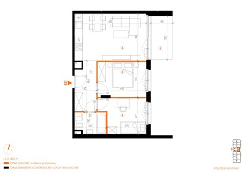 Plan 3 pok. 56m²