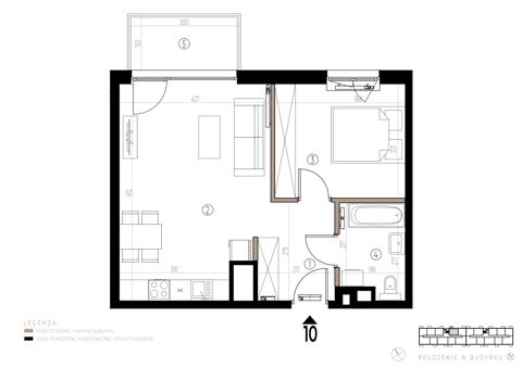 Plan 2 pok. 47m²