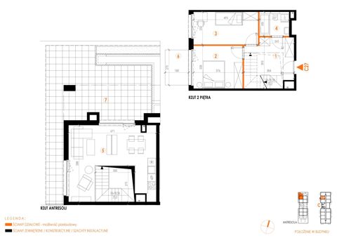 Plan 2 pok. 68m²