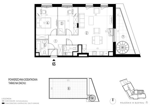 Plan 3 pok. 70m²