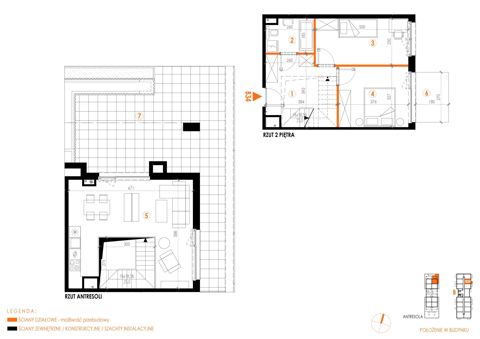 Plan 3 pok. 69m²