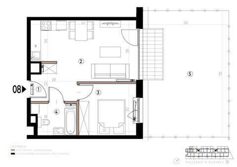 Plan 2 pok. 39m²