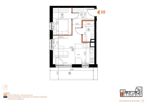 Plan 2 pok. 38m²