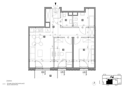 Plan 3 pok. 57m²