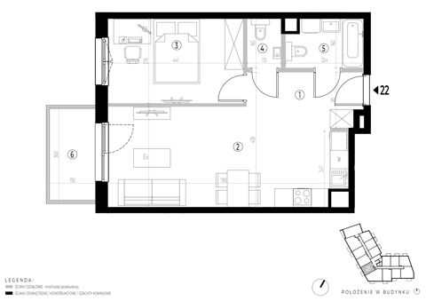 Plan 2 pok. 47m²