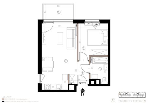 Plan 2 pok. 41m²