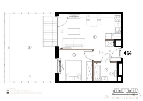 Plan 2 pok. 38m²