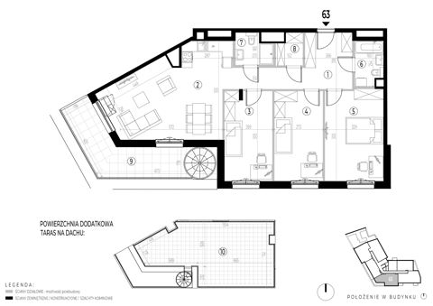 Plan 4 pok. 98m²
