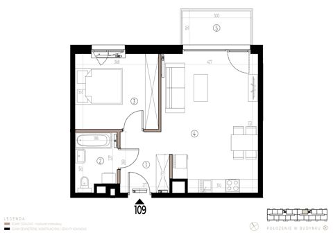 Plan 2 pok. 47m²