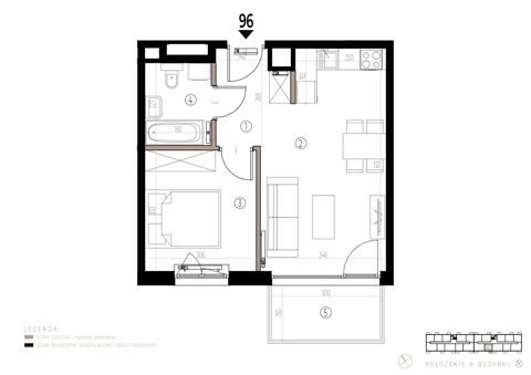 Plan 2 pok. 38m²