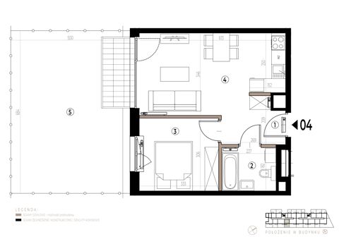Plan 2 pok. 38m²