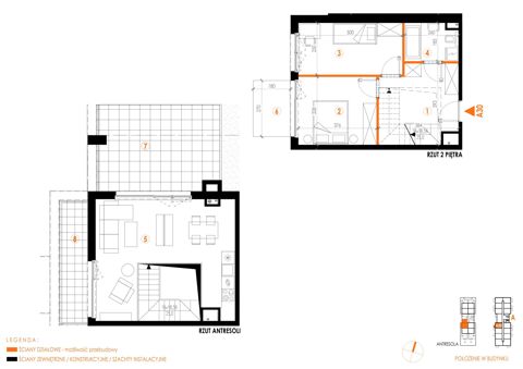 Plan 3 pok. 69m²