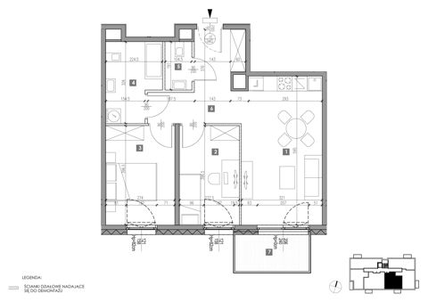 Plan 3 pok. 57m²