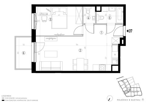 Plan 2 pok. 47m²