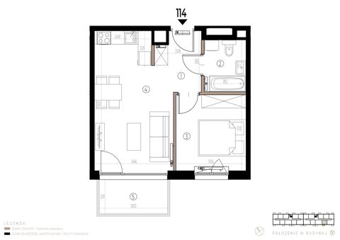 Plan 2 pok. 38m²