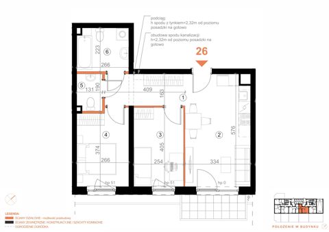 Plan 3 pok. 53m²